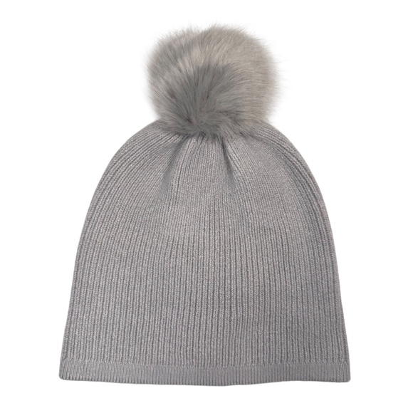 Sunday best (Aritzia) | Snow Day Beanie | Knit Pom Pom | Rib-knit | Faux-fur - Picture 1 of 10